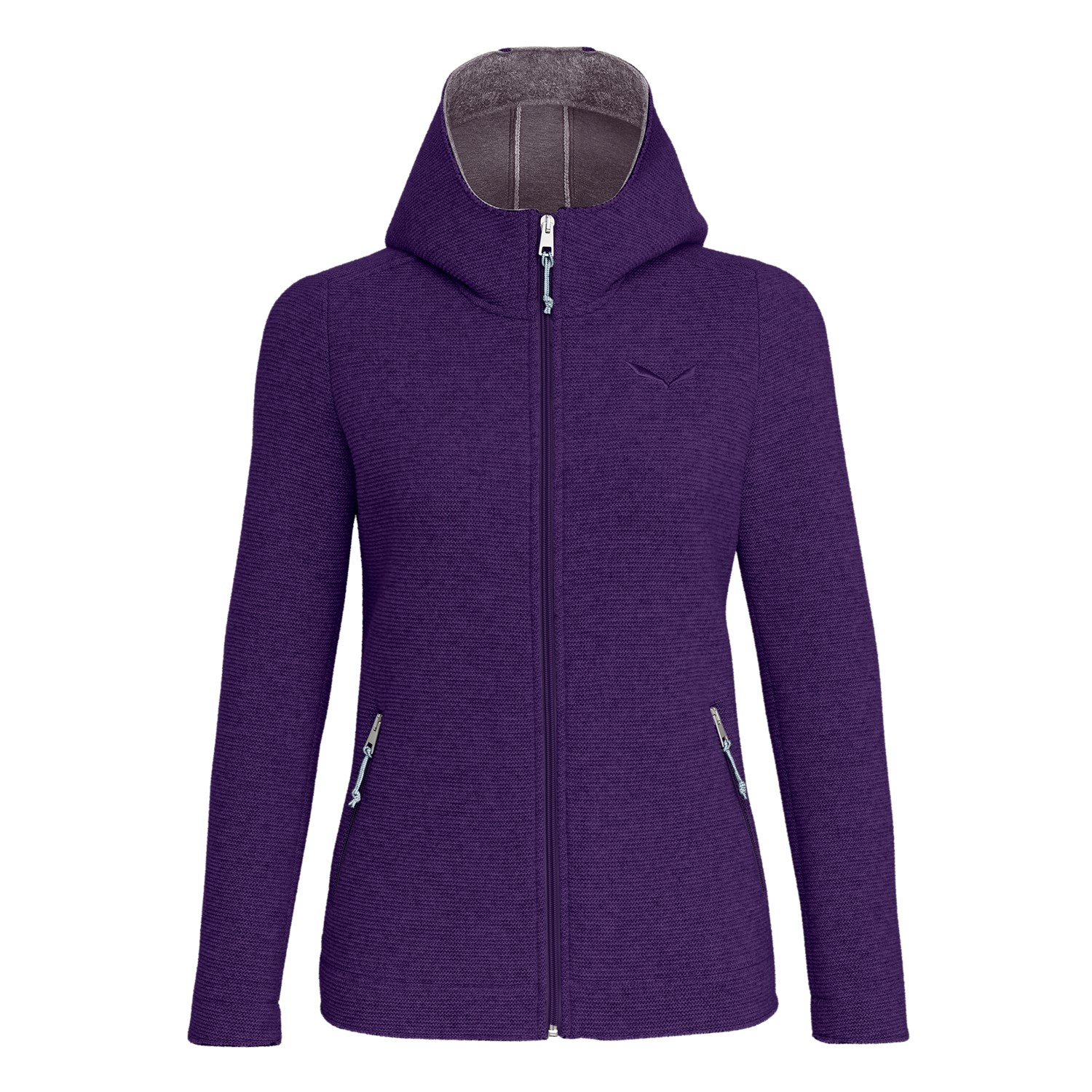 Chaqueta Plumas Mujer Chile - Salewa Sarner Wool - Moradas - TUSR-23178